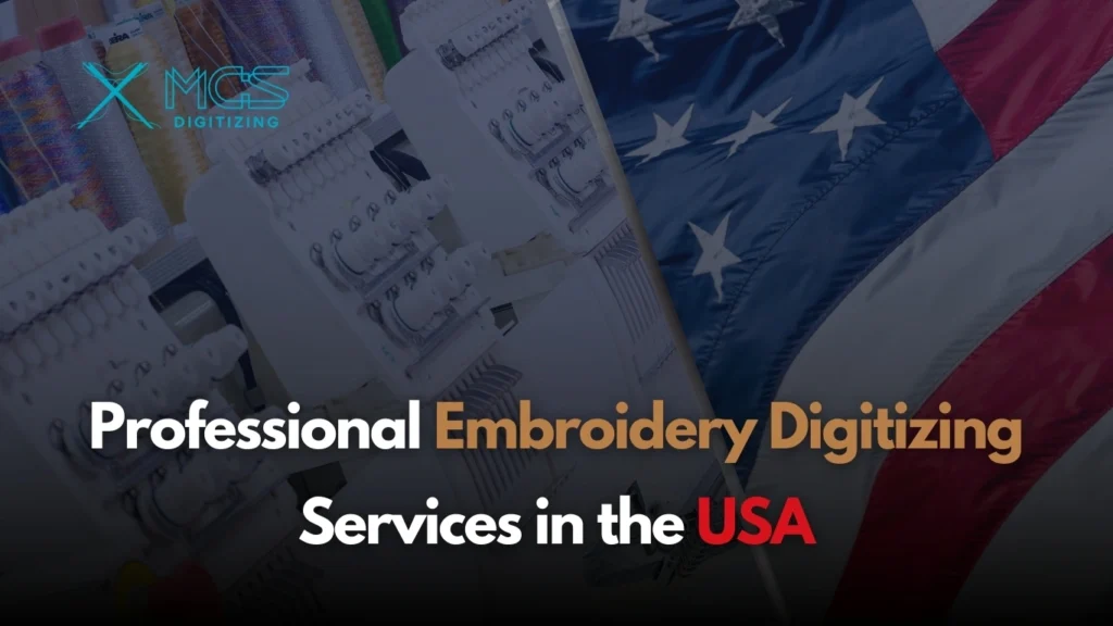 Embroidery Digitizing Services in the USA Banner Image