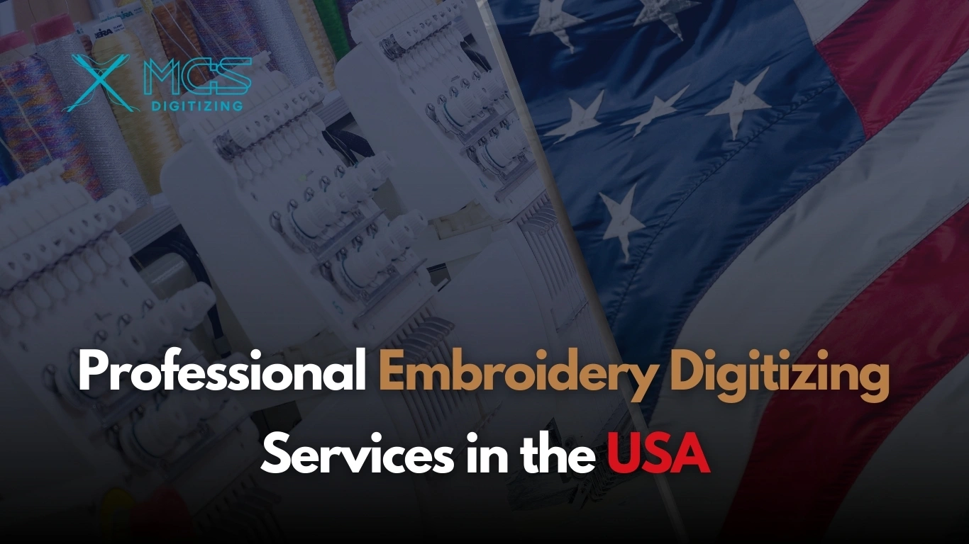 Embroidery Digitizing Services in the USA Banner Image